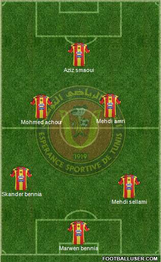 Espérance Sportive de Tunis Formation 2018