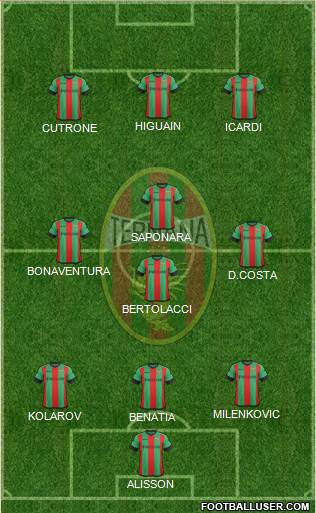 Ternana Formation 2018