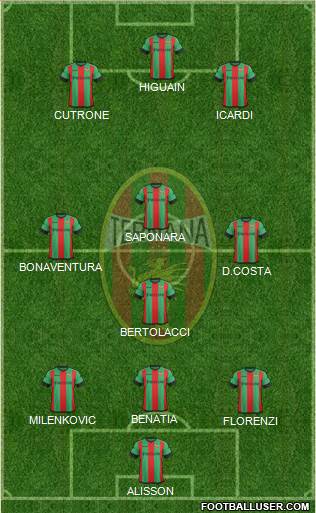 Ternana Formation 2018