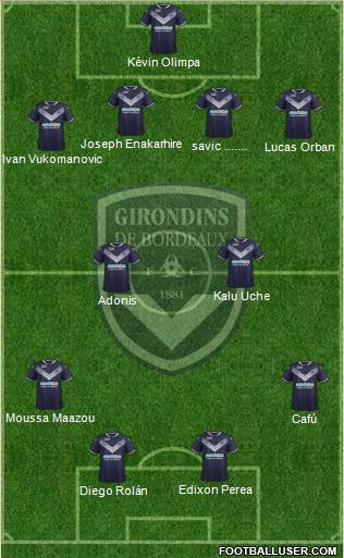FC Girondins de Bordeaux Formation 2018