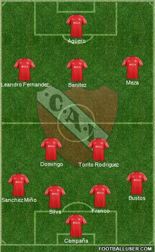 Independiente Formation 2018