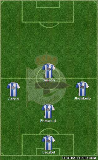 R.C. Deportivo de La Coruña S.A.D. Formation 2018