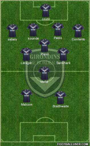 FC Girondins de Bordeaux Formation 2018