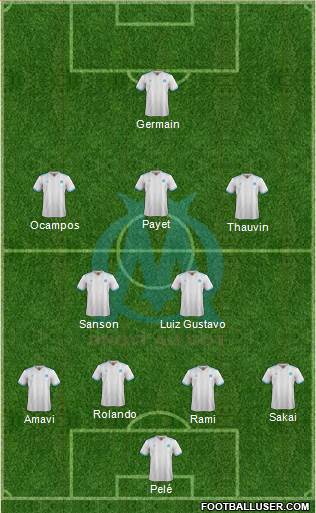 Olympique de Marseille Formation 2018