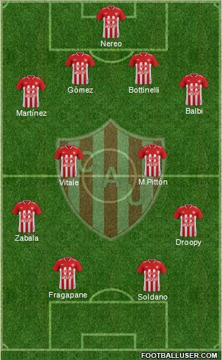 Unión de Santa Fe Formation 2018