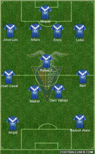 C.F. Badalona Formation 2018