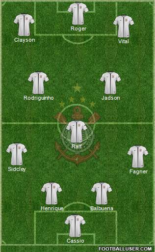 SC Corinthians Paulista Formation 2018