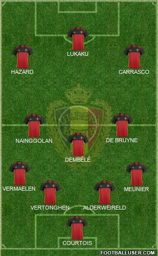 Belgium Formation 2018
