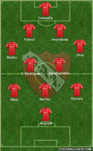 Independiente Formation 2018