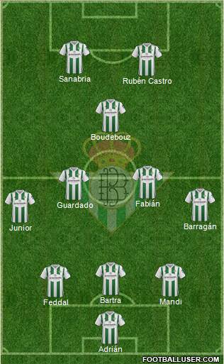 Real Betis B., S.A.D. Formation 2018