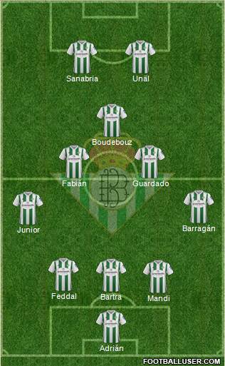 Real Betis B., S.A.D. Formation 2018
