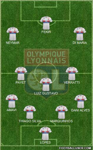 Olympique Lyonnais Formation 2018