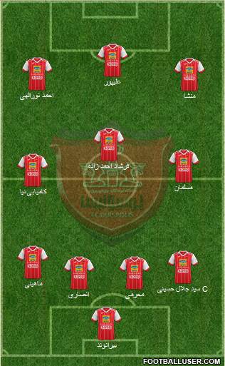 Persepolis Tehran Formation 2018