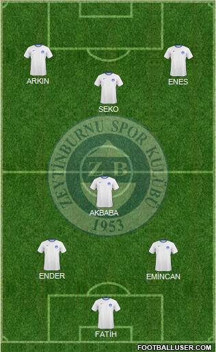 Zeytinburnuspor Formation 2018