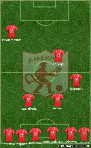 CD América de Cali Formation 2018