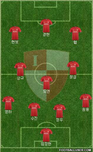 Busan I'PARK Formation 2018
