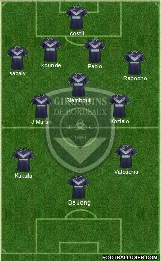 FC Girondins de Bordeaux Formation 2018