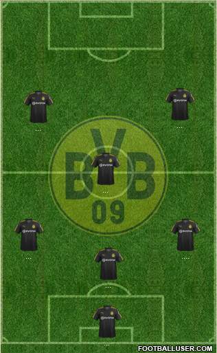 Borussia Dortmund Formation 2018