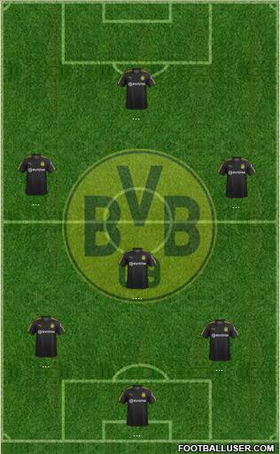 Borussia Dortmund Formation 2018
