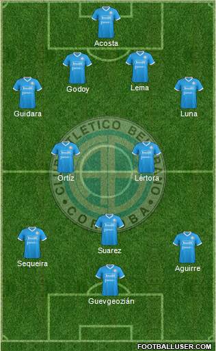 Belgrano de Córdoba Formation 2018