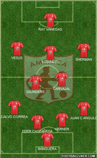 CD América de Cali Formation 2018