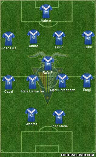 C.F. Badalona Formation 2018