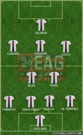 En Avant de Guingamp football formation