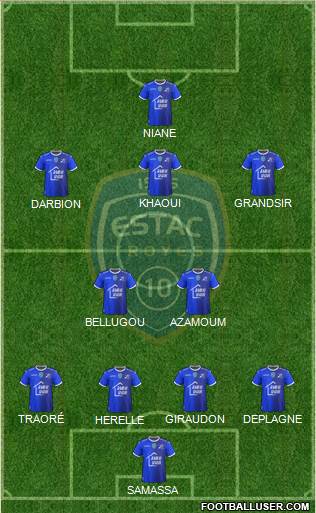 Esperance Sportive Troyes Aube Champagne Formation 2018