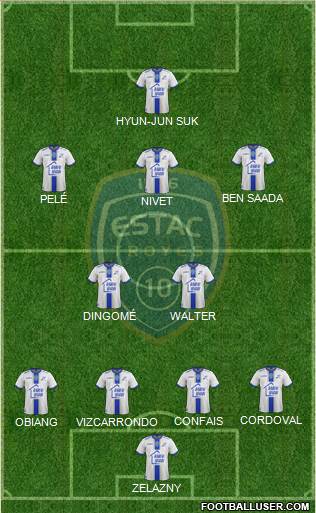 Esperance Sportive Troyes Aube Champagne Formation 2018