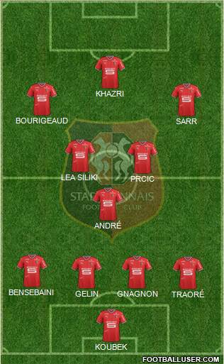Stade Rennais Football Club Formation 2018