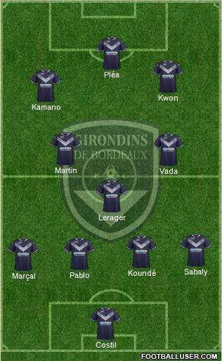 FC Girondins de Bordeaux Formation 2018