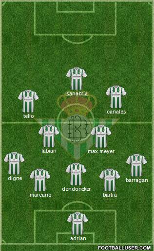 Real Betis B., S.A.D. Formation 2018