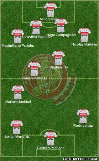 Deportivo Morón Formation 2018