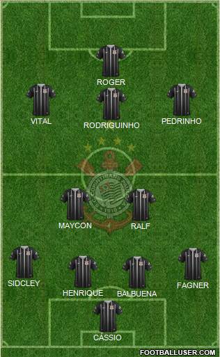 SC Corinthians Paulista Formation 2018