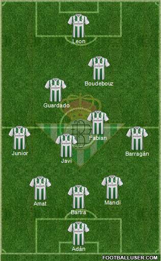 Real Betis B., S.A.D. Formation 2018