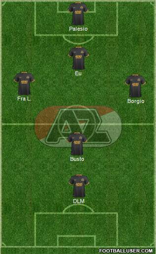 AZ Alkmaar Formation 2018