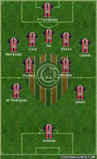 Chacarita Juniors Formation 2018