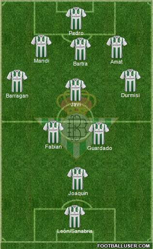 Real Betis B., S.A.D. Formation 2018