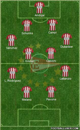 Estudiantes de La Plata Formation 2018