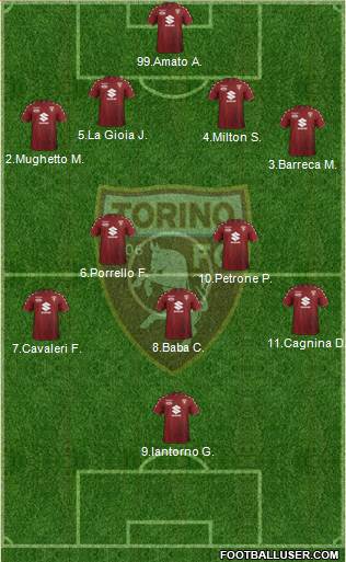 Torino Formation 2018