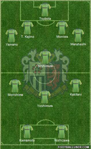 Cerezo Osaka football formation