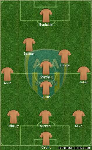 Athlétic Club Arles-Avignon football formation