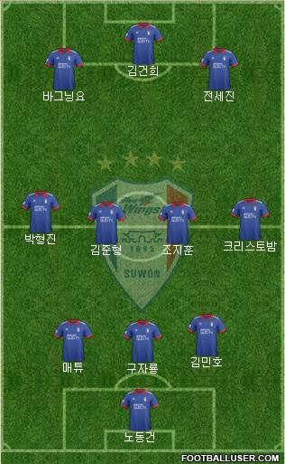Suwon Samsung Blue Wings Formation 2018