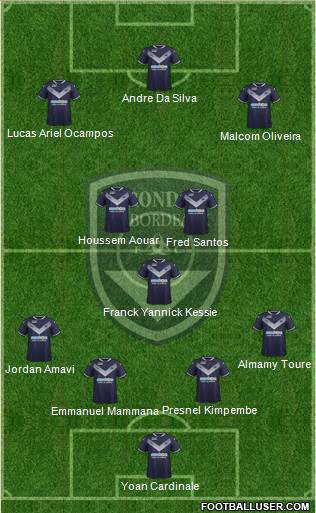 FC Girondins de Bordeaux Formation 2018