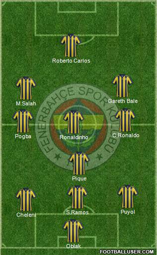 Fenerbahçe SK Formation 2018