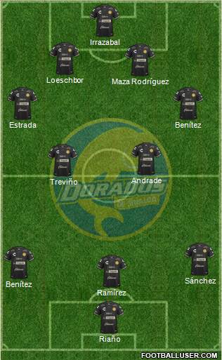 Club Dorados de Sinaloa Formation 2018