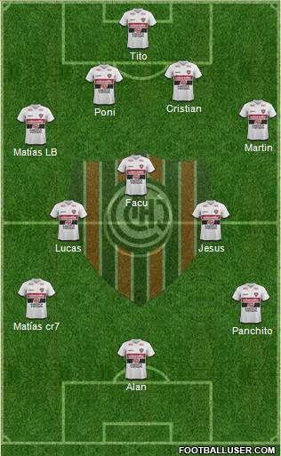 Chacarita Juniors Formation 2018
