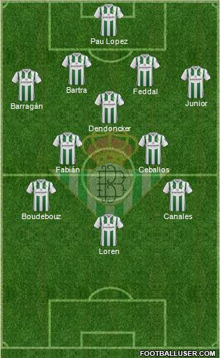 Real Betis B., S.A.D. Formation 2018