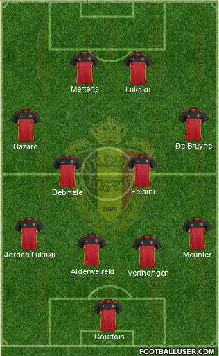 Belgium Formation 2018