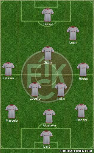 1.FC Kaiserslautern Formation 2018